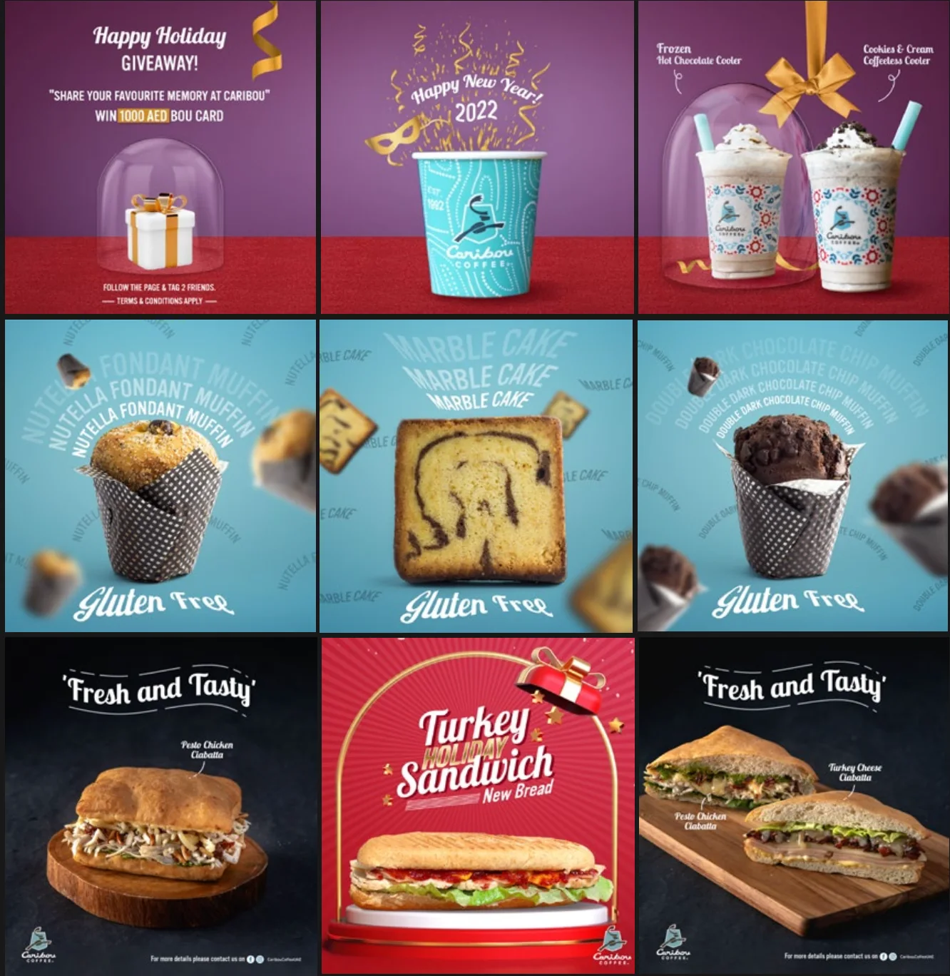 Caribou UAE graphic design application